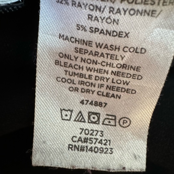 Ann Taylor Factory Trousers in 2P in Black - Picture 9 of 10